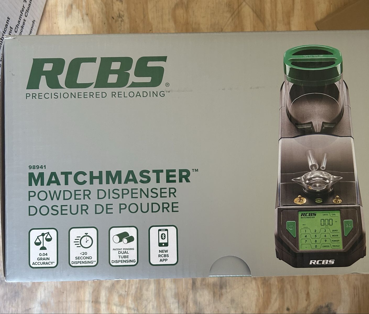 RCBS MatchMaster Touch Screen Powder Dispenser Scale