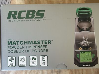 RCBS MatchMaster Touch Screen Powder Dispenser Scale