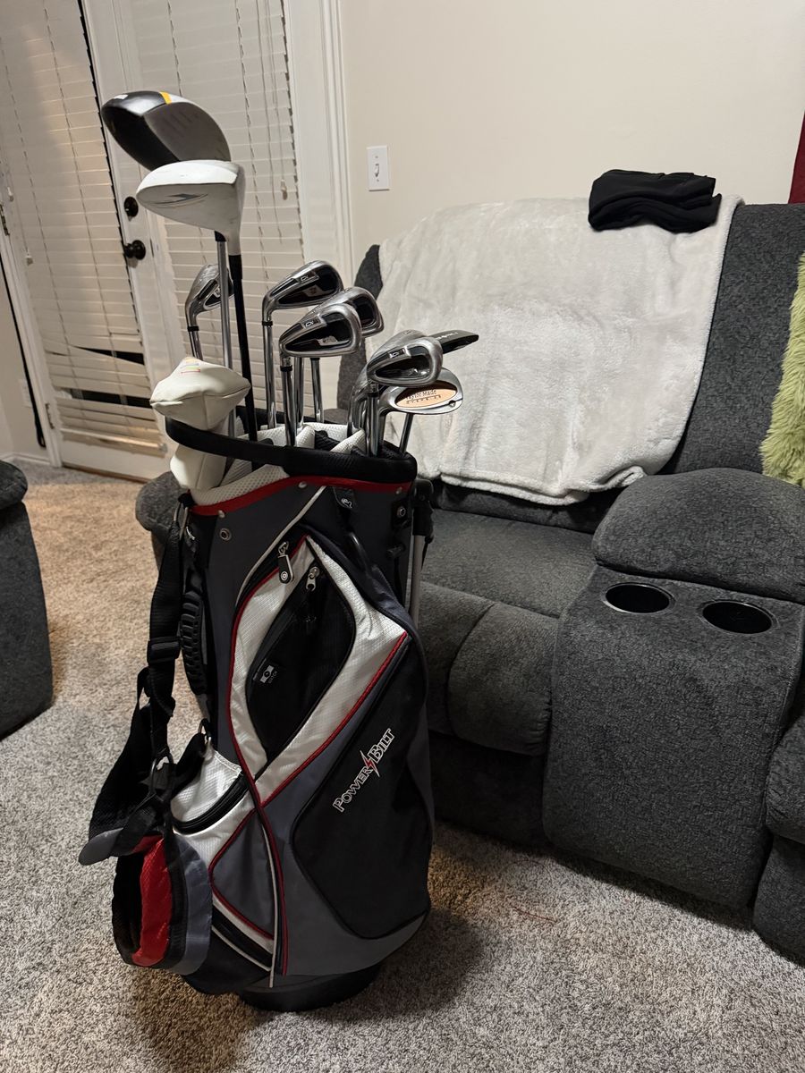 Left Handed Golf Set