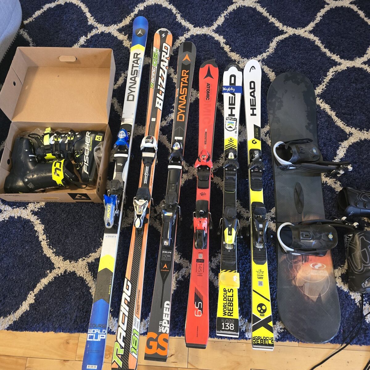ski and snowboards and equipment for sale