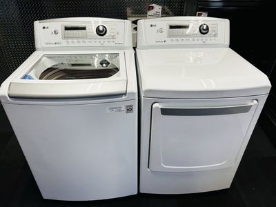 Lg Electric Top Load Set
