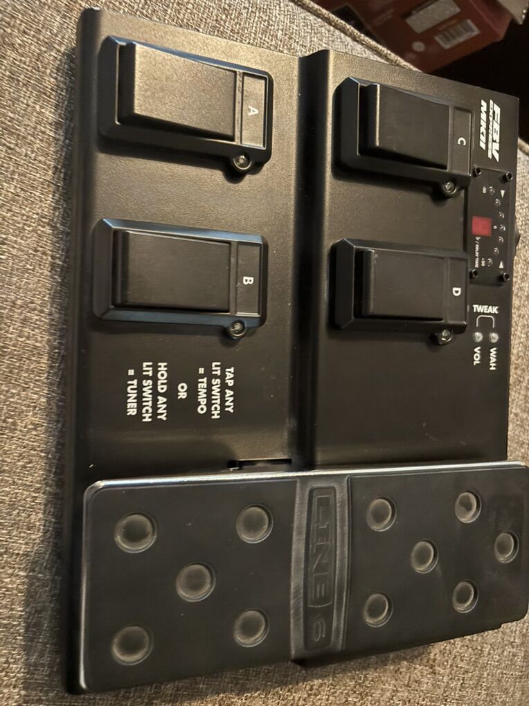 Like New Line 6 Mkii 4 Button Foot Controller