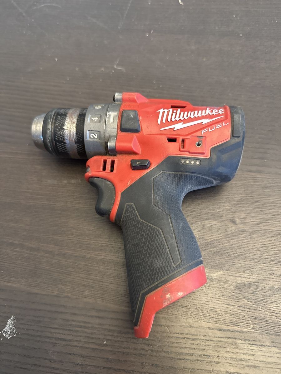 Milwaukee Fuel Cordless Drill, Red & Black, Used - Bare Tool