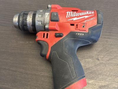 Milwaukee Fuel Cordless Drill, Red & Black, Used - Bare Tool