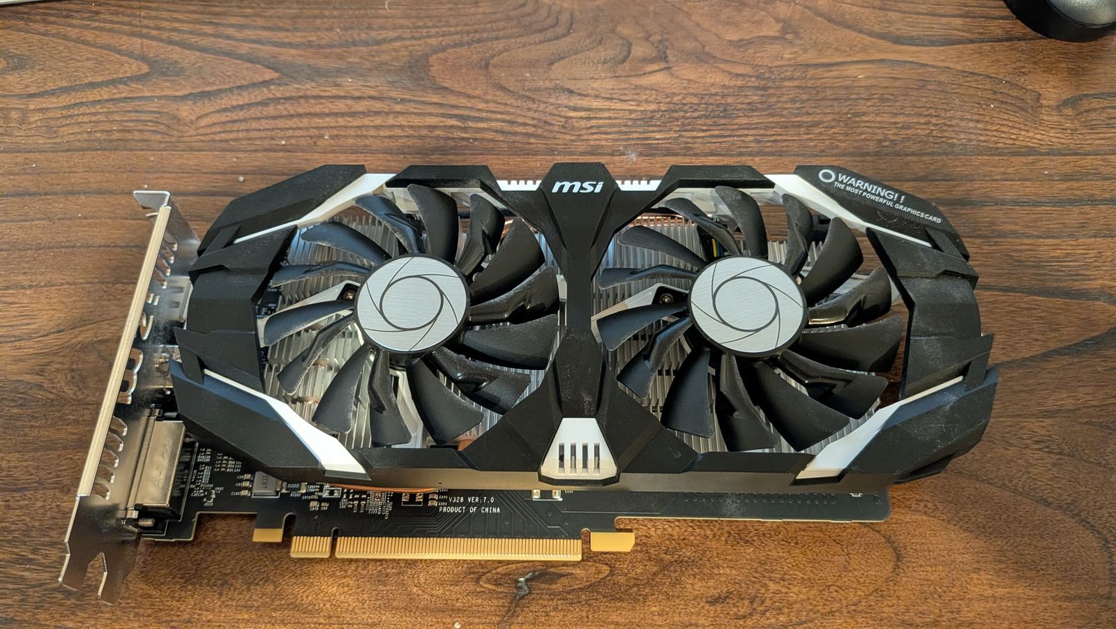 MSI NVIDIA GeForce GTX 1060 6GT OCV1 Graphics Card