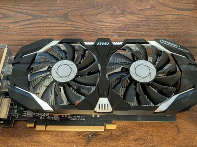 MSI NVIDIA GeForce GTX 1060 6GT OCV1 Graphics Card
