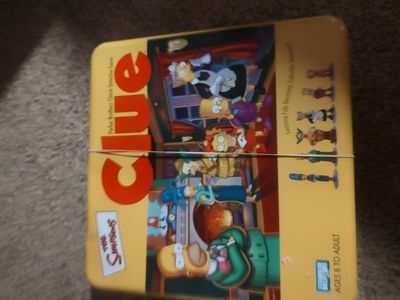 The Simpsons Clue Metal Box