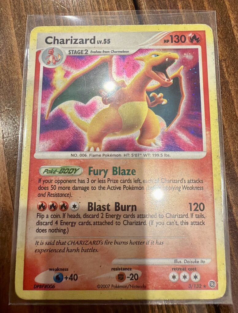 MP Charizard 3/132 Pokemon Card