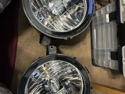 Jeep Wrangler JK OEM Headlights Pair Left and Right