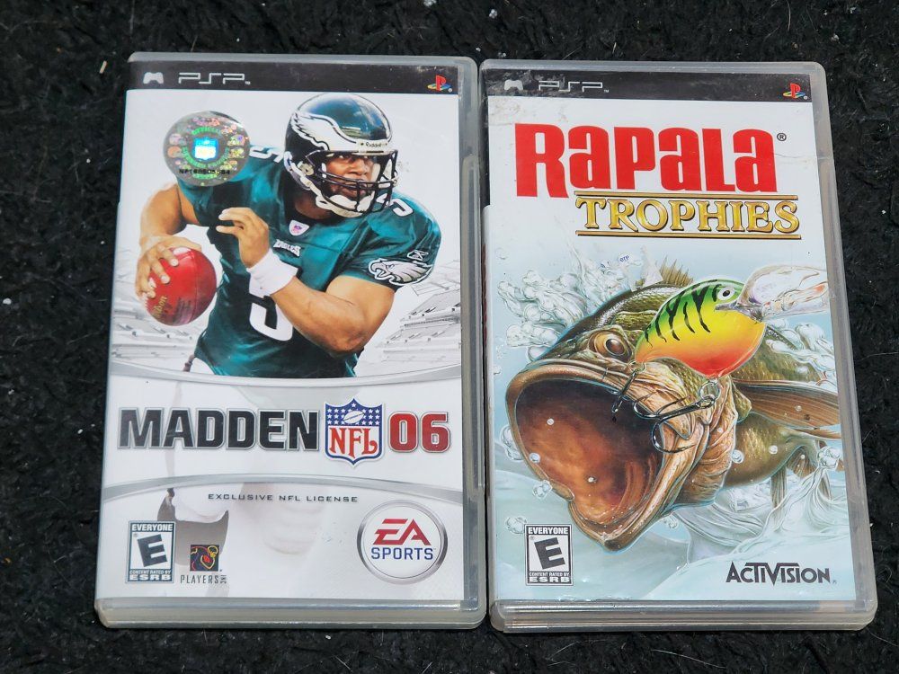 PSP games and video