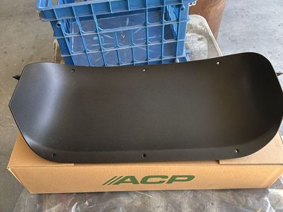 Dash Bezel Right Hand Standard Black 1969 - 1970 -