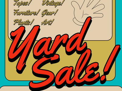 Huge yard sale