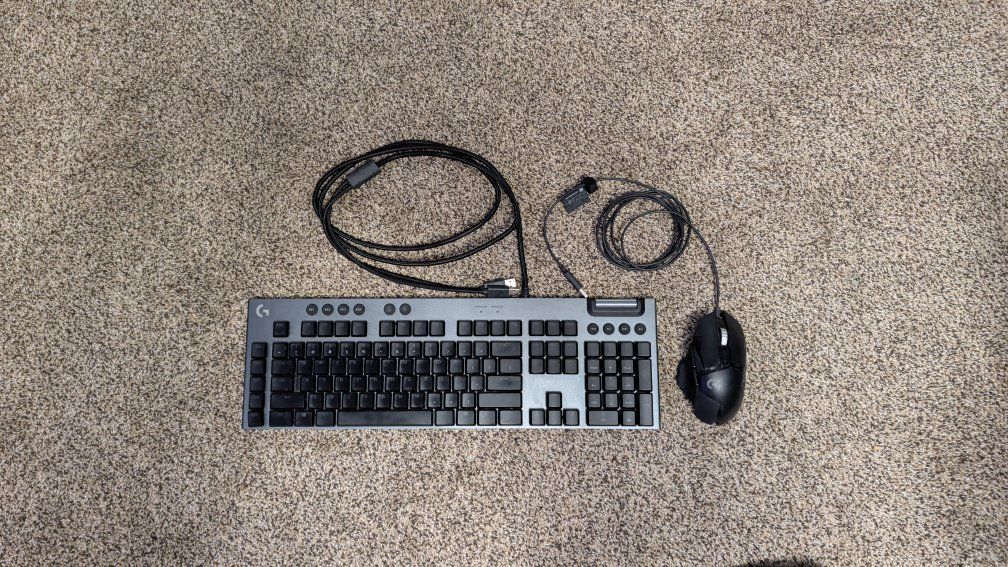 Logitech Gaming Keyboard & Mouse