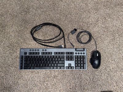 Logitech Gaming Keyboard & Mouse