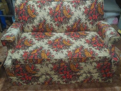 2 Hide-a-bed love seats couch sofa simmons
