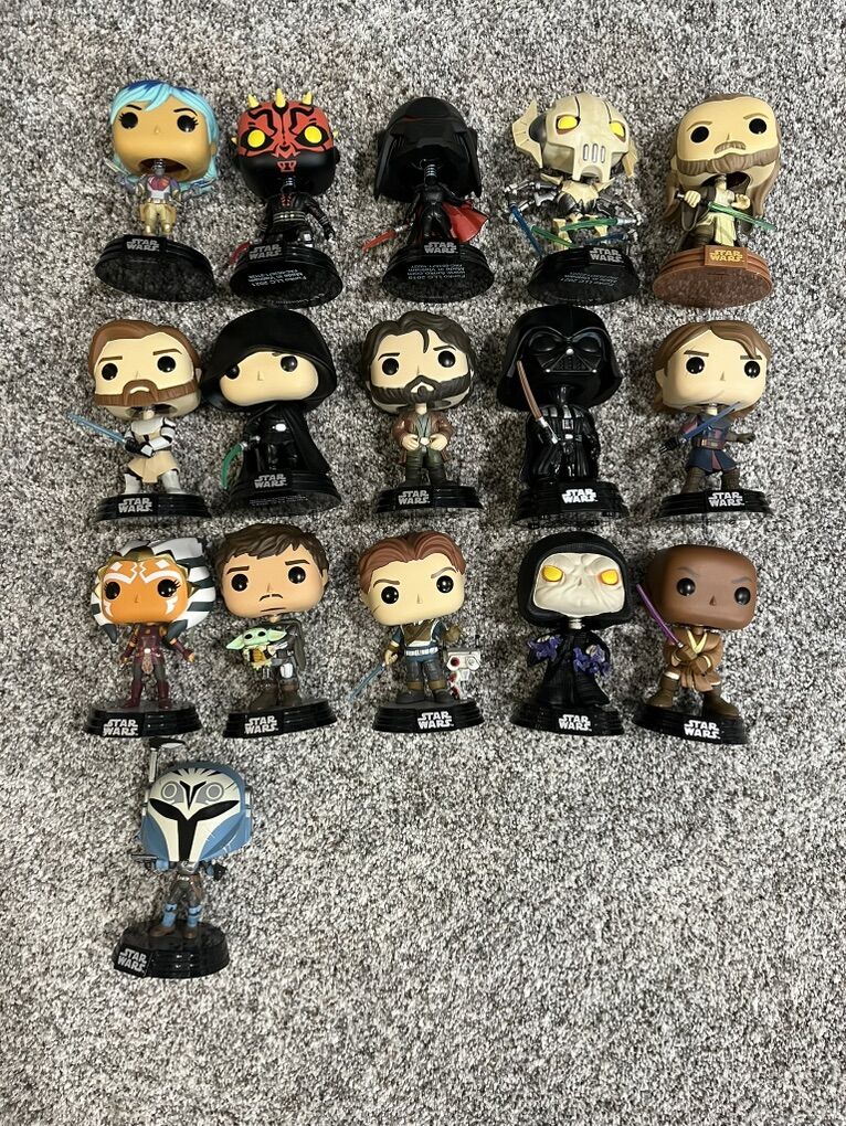 FUNKO POPS - $3 each: Harry Potter & Star Wars