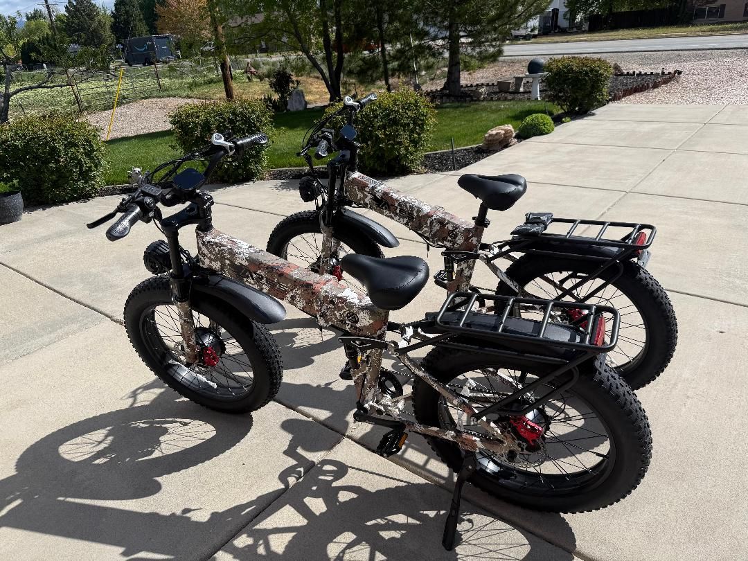 2 AMYET ARES E-bikes