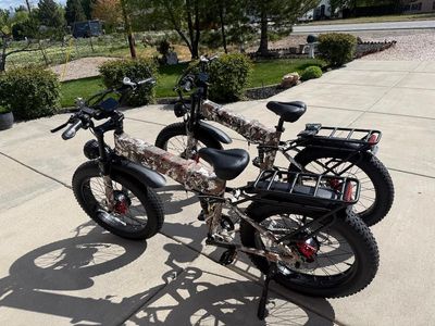 2 AMYET ARES E-bikes