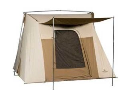TETON Sports Mesa 10 Canvas Tent (10' x 10') Springbar Style