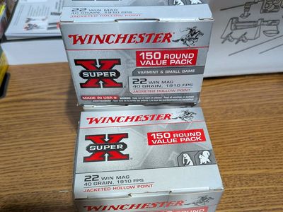 22 Win Mag ammo