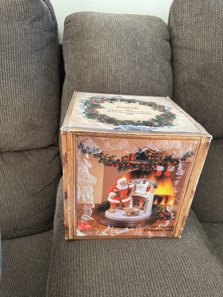 Coca Cola Santa Figurine