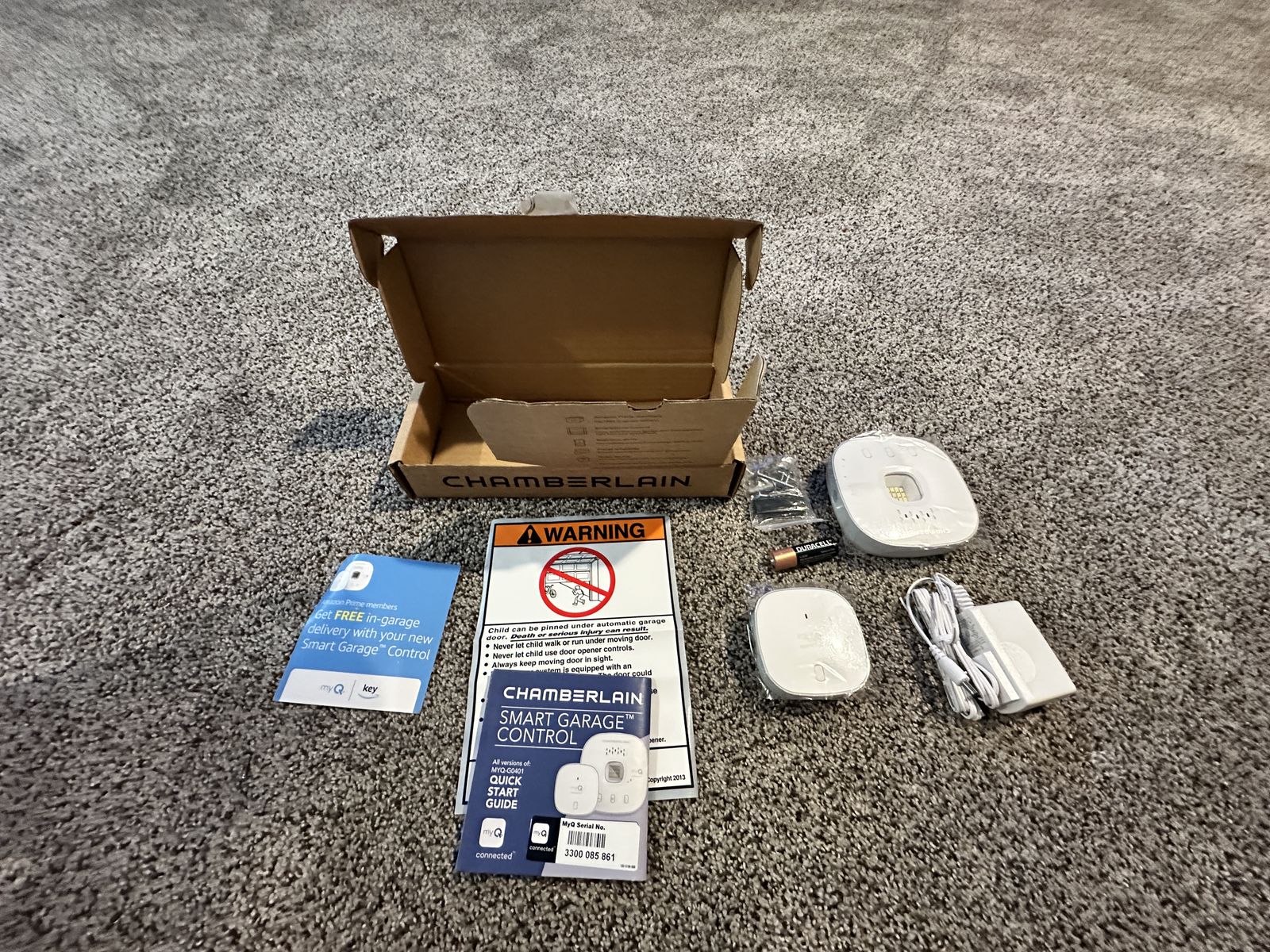 MyQ Chamberlain Smart Garage Door Opener