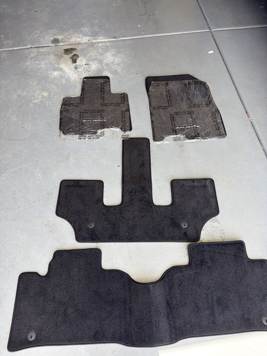 2026 Hyundai Palisade Floor Mats