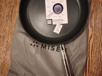 12" Misen Nitraded Steel Non-stick Skillet/Pan