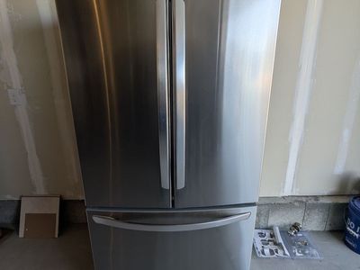 Lightly used French door LG fridge & freezer