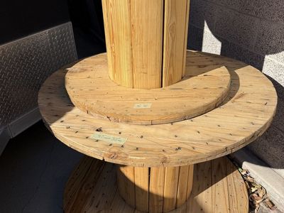 34”- 45” - 47” wooden spools