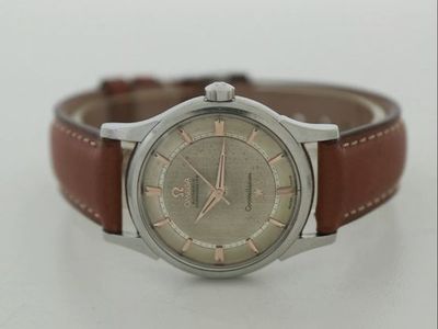 1959-60 omega constellation rare rail track dial