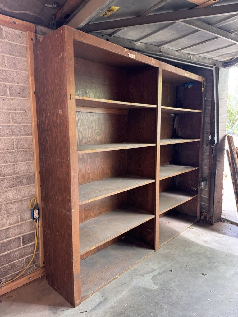 Plywood Shelves