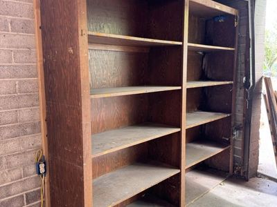 Plywood Shelves