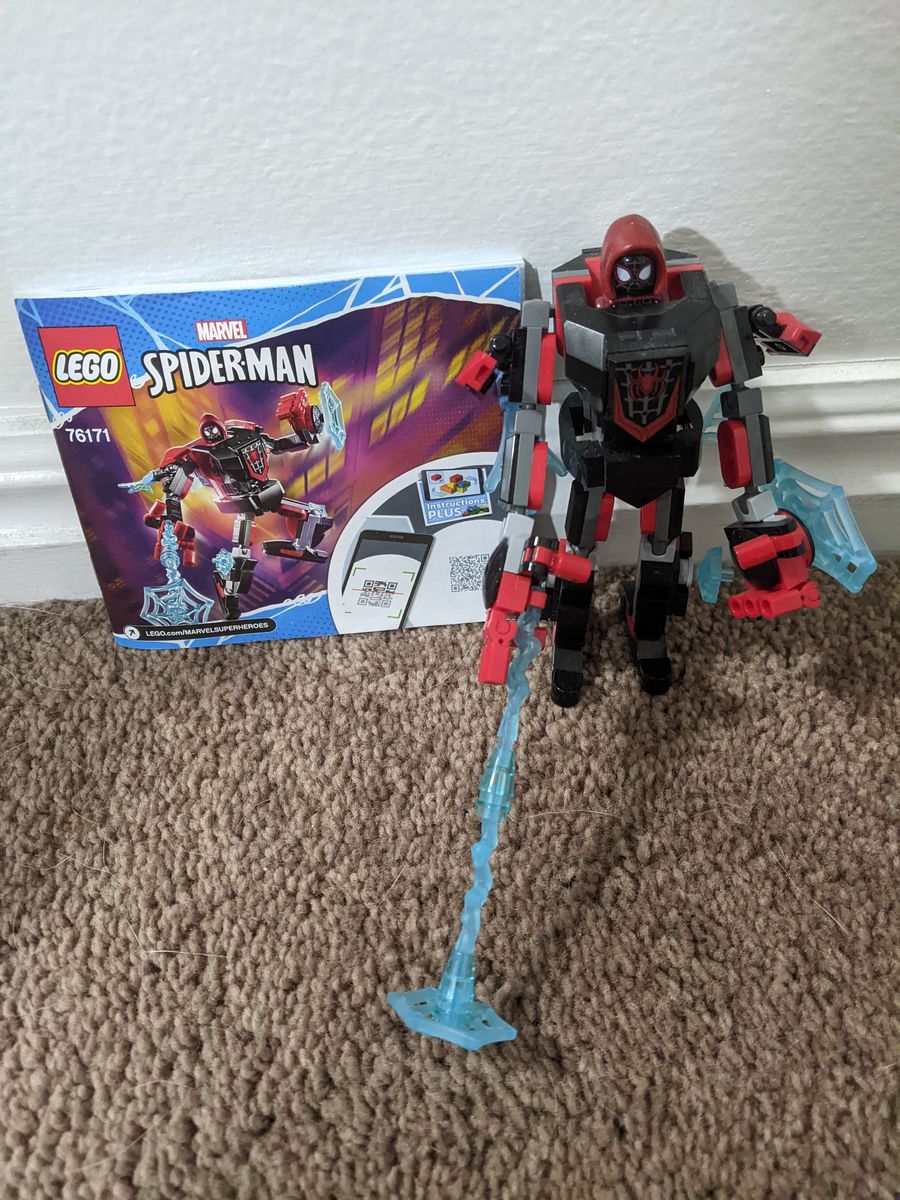 Lego Marvel Super Heroes Miles Morales Mech Armor 76171