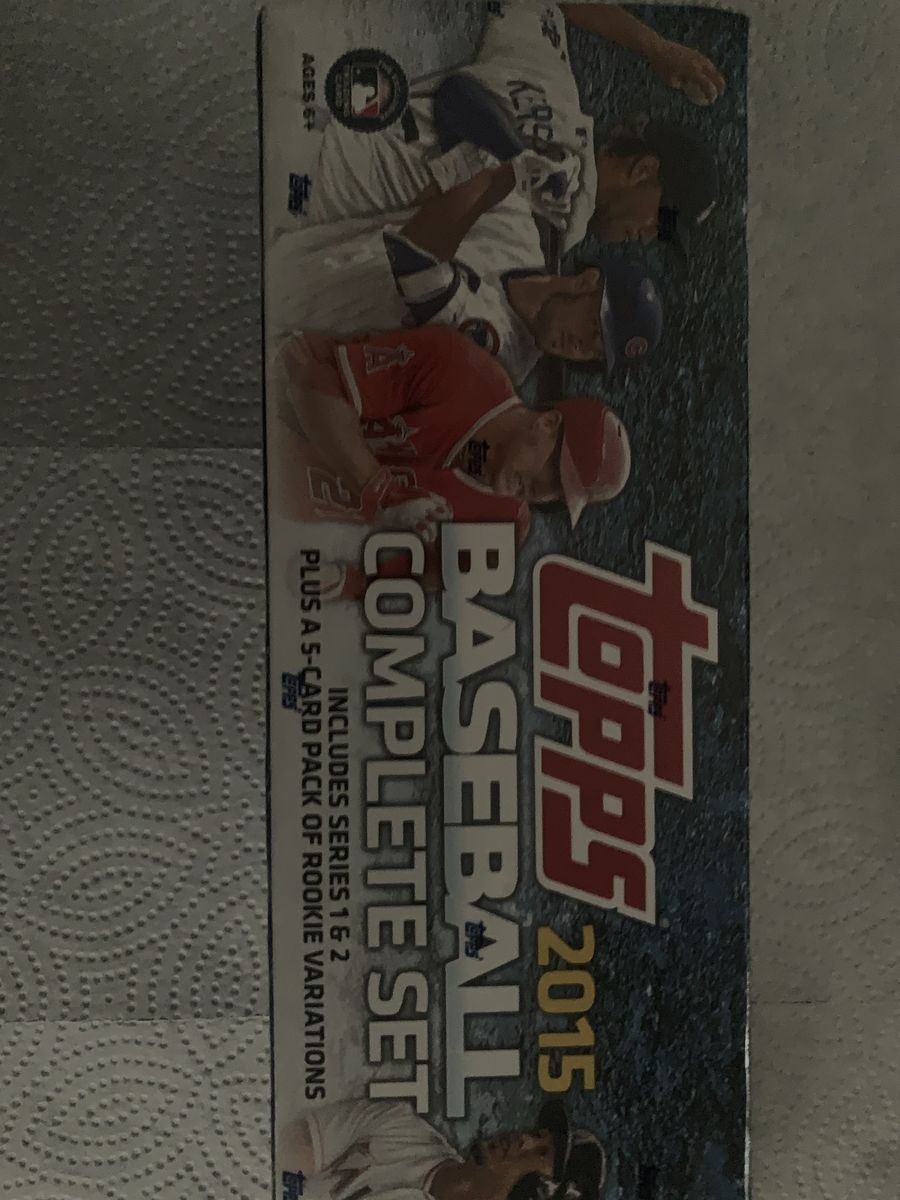 2015 Topps Baseball Factory Set Sealed