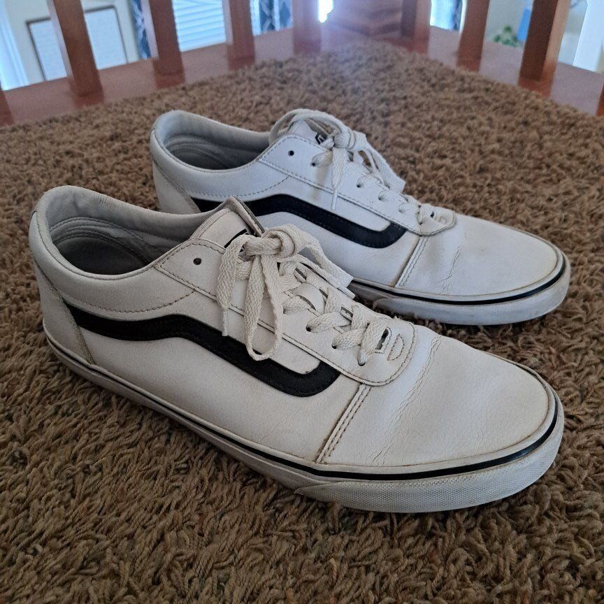 Leather Vans Size 12