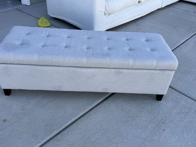 Tufted Storage Ottoman Bench