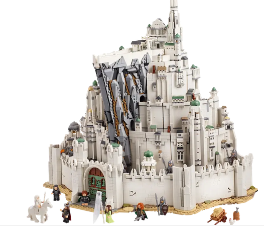 Lego Minas Tirith and Grond sets