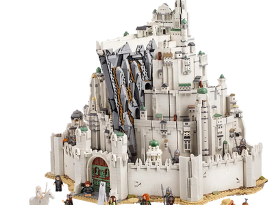 Lego Minas Tirith and Grond sets