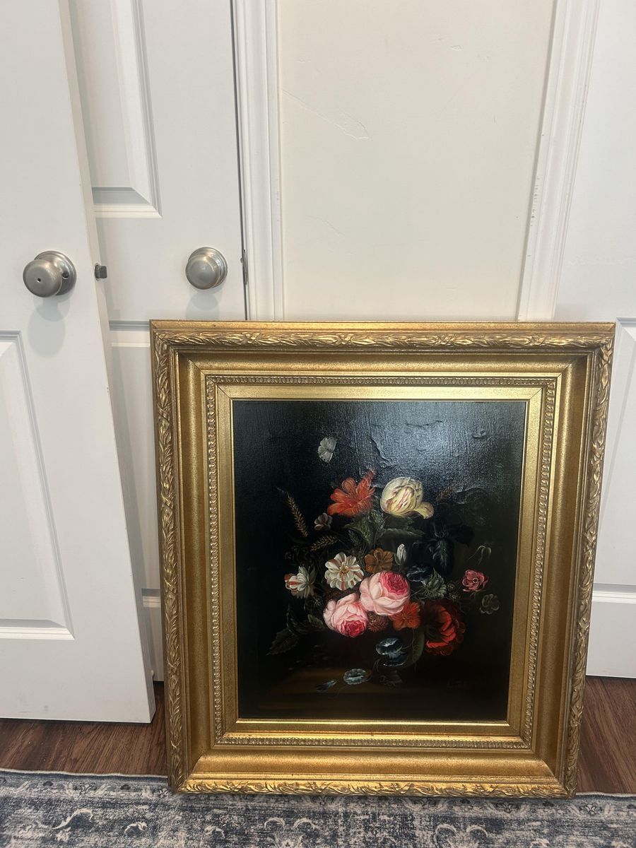 L judy original oil painting