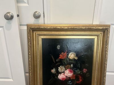 L judy original oil painting