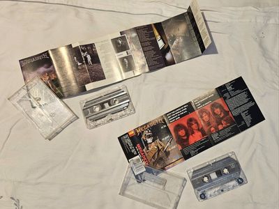 Vintage Megadeth Cassette Lot - So Far, So Good / Youthanasia - Original Pressings