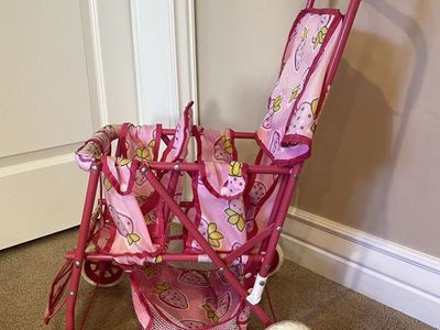 Double Doll Stroller