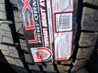 2 new. LT 275/65/18 Lexani AT. 10 ply
