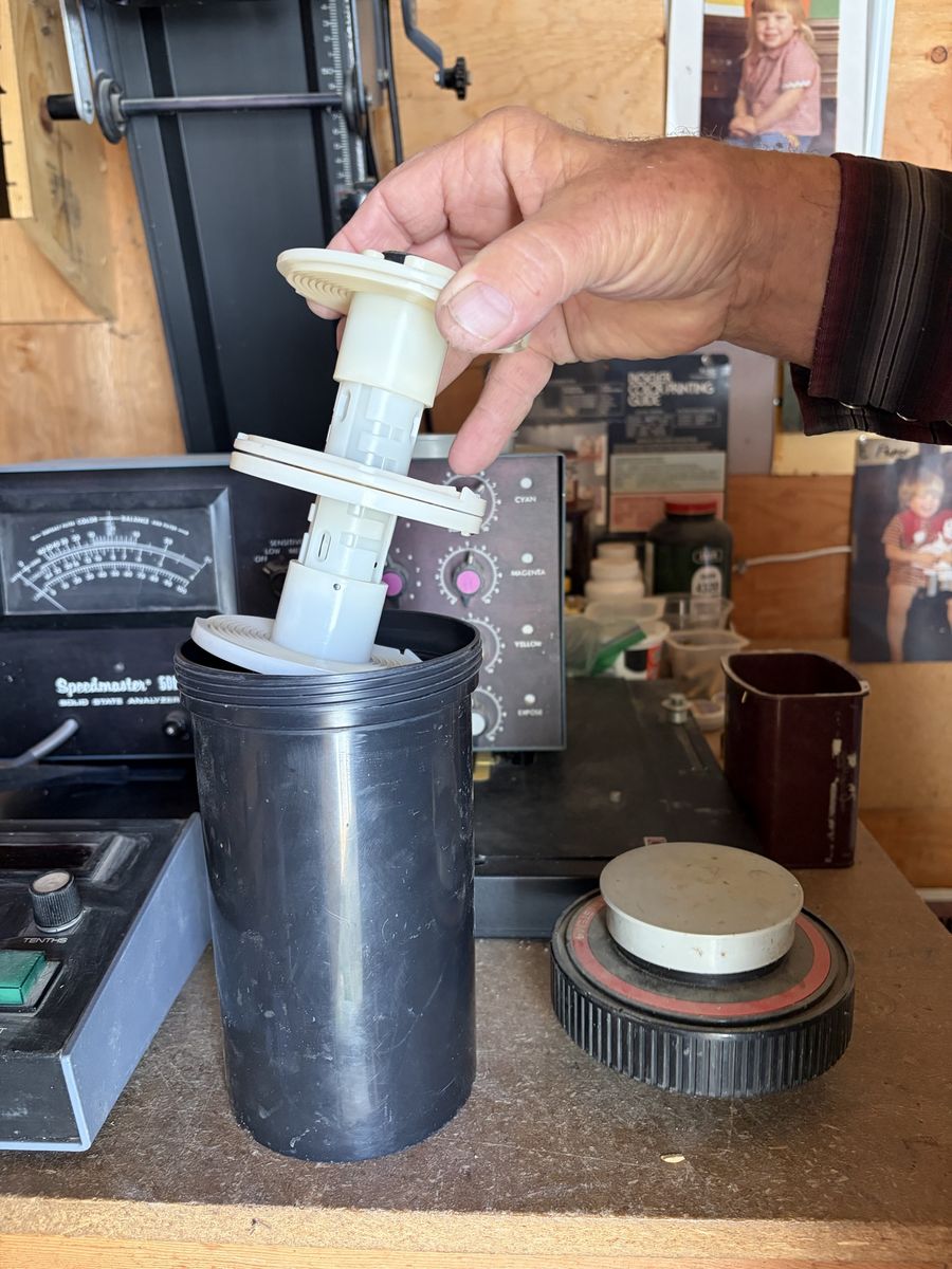 Drum Roller For Developing Film