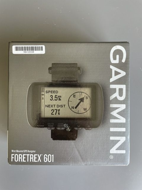 Garmin FORETREX 601 Wrist-Mounted GPS Navigator - Brand New, Unopened Box