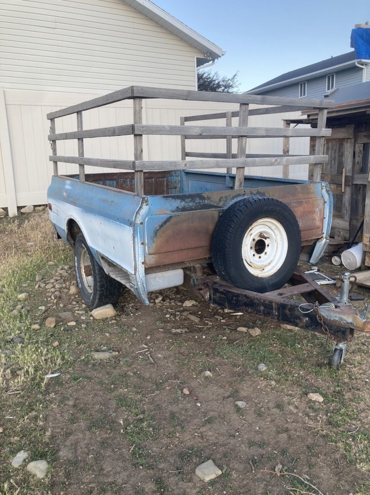 3/4 Ton Chevy Truck Bed Trailer