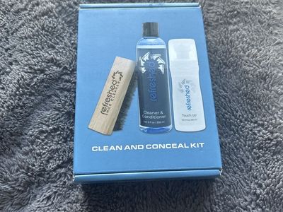 Refreshed Clean and Conceal Kit - Shoe Cleaner, Conditioner & Touch Up, 8oz/3oz
