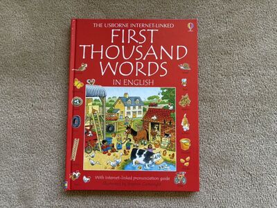 Usborne First Thousand Words in English