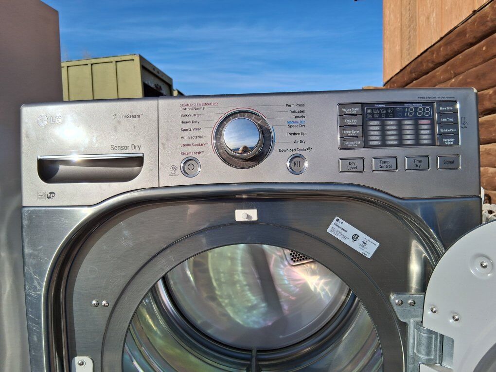 LG Front Load Dryer with Pedestal (Storage Drawer)